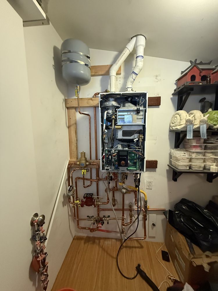 Professional boiler and plumbing installation by 5Star Plumbing Community in Tampa, FL
